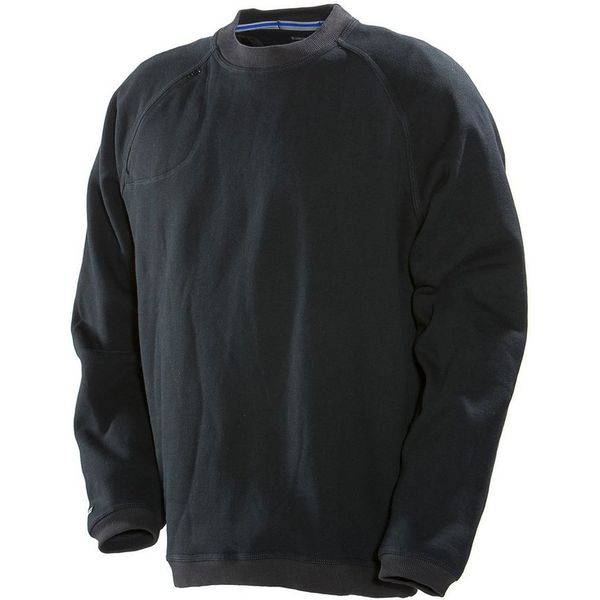 Jobman 5122 Roundneck Sweatshirt Zwart maat 3XL