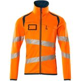 Werkjas - Tweekleurig - Fleece - Polyester/Elastaan - Hoge Kraag