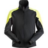Snickers 8028 FlexiWork Neon Jack Zwart/Neongeel maat XS