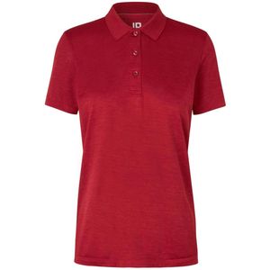 Pro Wear by Id 0573 Polo shirt active women Dark red melange