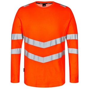 F. Engel 9545 Safety T-Shirt LS Orange maat XS