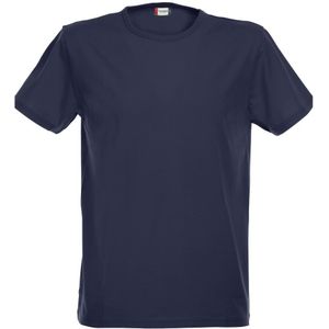 Clique Strecht-T T-Shirt Donker Navy