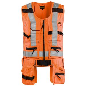 Blåkläder 3032-1804 Werkvest High Vis High Vis Oranje maat XXXL