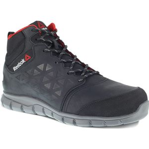 Reebok Excel Light 1037 Hoog S3 Heren Werkschoenen Zwart