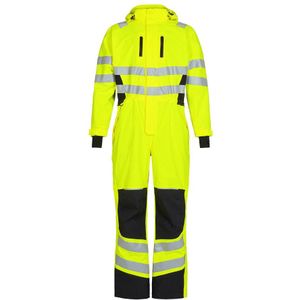 F. Engel 4946 Safety Winter Boiler Suit Yellow/Black