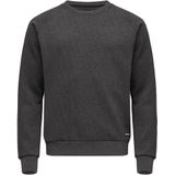 Cutter & Buck Pemberton Crewneck Heren Antraciet Mélange maat S