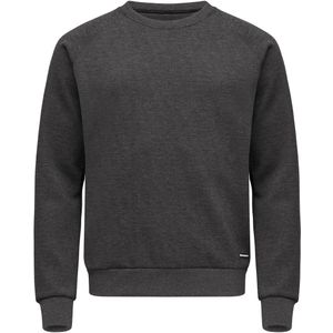 Cutter & Buck Pemberton Crewneck Heren Antraciet Mélange maat S