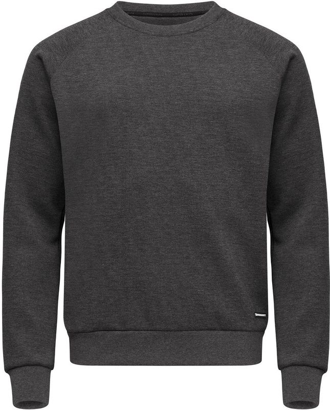 Cutter & Buck Pemberton Crewneck Heren Antraciet Mélange maat S