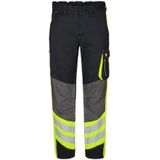 F. Engel 2870 Cargo Trouser Black/Yellow