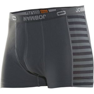 Jobman 2576 Briefs Dry-Tech™ Bamboo Zwa/Donkergrijs maat XS