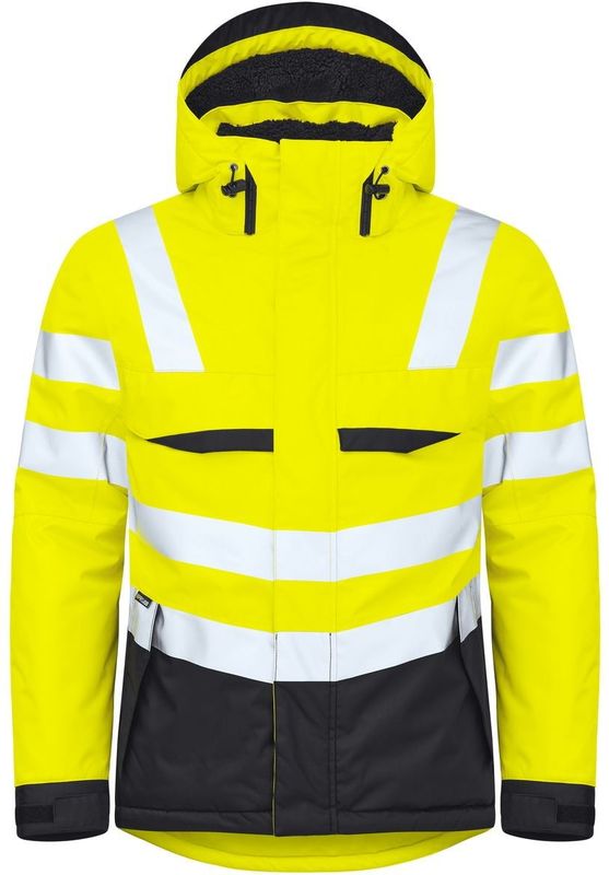 ProJob 6425 FUNCTIONAL JACKET, PADDED EN ISO 20471 CLASS 3 646425 - Geel/Zwart - 4XL
