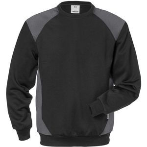 Fristads Sweatshirt 7148 SHV Zwart/grijs