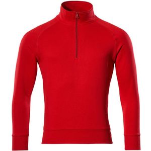 Mascot 50611-971 Sweatshirt met korte rits Signaalrood maat S