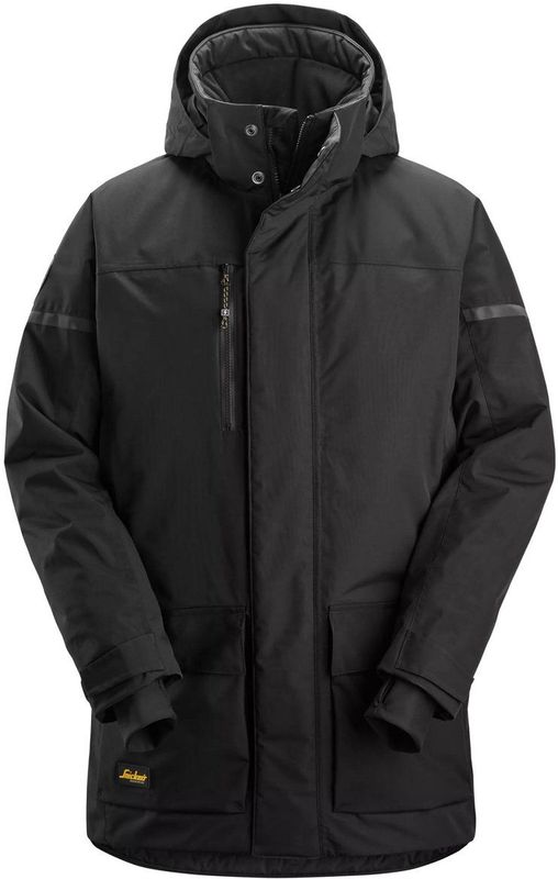 Snickers - 1801 - Waterdichte Geïsoleerde Parka - Zwart