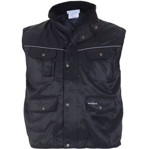 Hydrowear Delhi Bodywarmer Zwart maat L