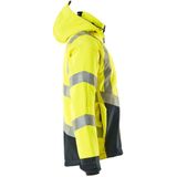 Mascot 15502-246 Softshell jas Hi-Vis Geel/Donkermarine maat XL