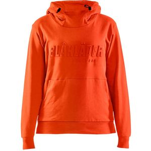 Blåkläder 3560-1158 Dames hoodie 3D Oranjerood maat M