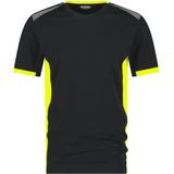 Dassy Tampico T-shirt Zwart/Fluogeel