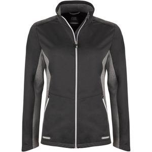 Cutter & Buck Navigate Softshell Jacket Dames Zwart maat M