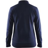 Blåkläder 3372-1158 Dames sweatshirt met rits Marineblauw