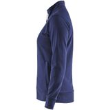 Blåkläder 3372-1158 Dames sweatshirt met rits Marineblauw