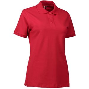 Pro Wear ID 0527 Stretch Polo Shirt Ladies Red