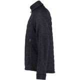Pro Wear ID 0826 Men Quilted Fleece Jacket Anthracite Melange