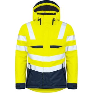 ProJob 6425 FUNCTIONAL JACKET, PADDED EN ISO 20471 CLASS 3 646425 - Geel/Navy - 4XL