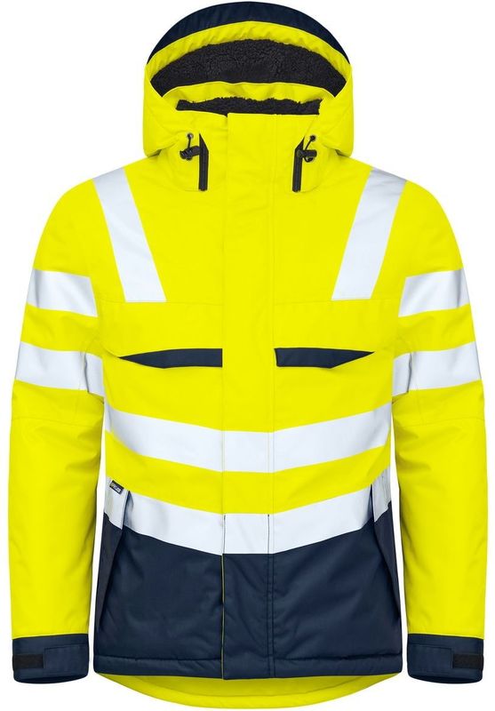 ProJob 6425 FUNCTIONAL JACKET, PADDED EN ISO 20471 CLASS 3 646425 - Geel/Navy - 4XL