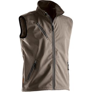 Jobman 7502 Light Softshell Vest Khaki maat L