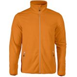 Printer Fleece Jacket Twohand Heren Oranje
