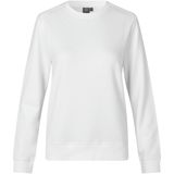 Pro Wear by Id 0381 CARE sweatshirt ongeborsteld dames Wit maat XS