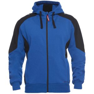 F. Engel 8820-233 Hoody Sweater Blauw/Zwart