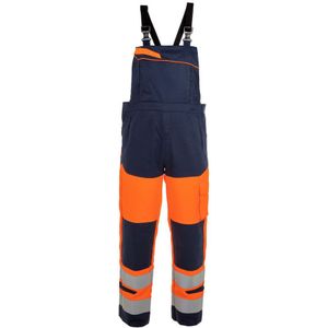 Hydrowear Milos Multinorm Am Overal Fluor Oranje/Marine maat 44