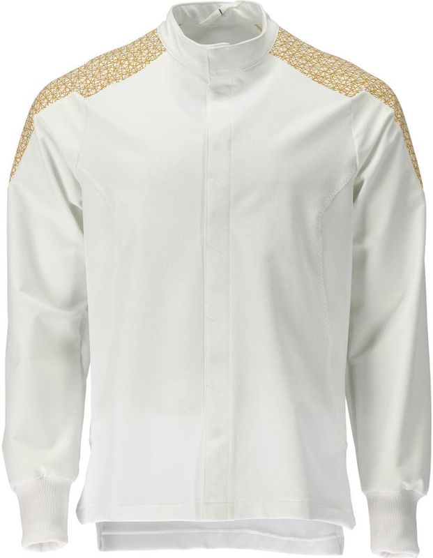 Food & Care - Werkjas - Wit - Stretchstof - HACCP Goedkeuring