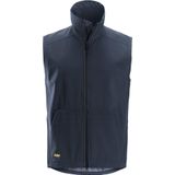 Snickers 4505 AllroundWork Windproof Soft Shell Bodywarmer Marineblauw