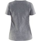 Blåkläder 3304-1059 Dames T-Shirt Grijs Mêlee