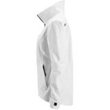 Snickers 1247 Winddicht Softshell Damesjack Wit maat XS
