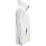 Snickers 1247 Winddicht Softshell Damesjack Wit maat XS