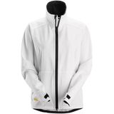 Snickers 1247 Winddicht Softshell Damesjack Wit maat XS