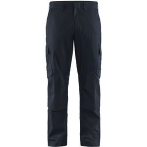 Blåkläder 1448-1832 Industrie werkbroek stretch met kniezakken Donker marineblauw/Zwart