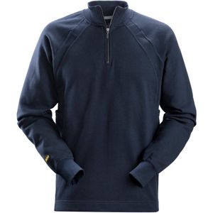 Snickers 2813 ½ Zip Sweatshirt met MultiPockets™ Marineblauw