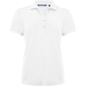 Cutter & Buck Virtue Polo Solid Dames Wit maat L