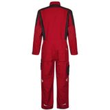 F. Engel 4810 Galaxy Boiler Suit Red/Anthracite