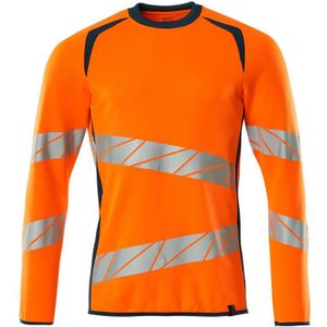 Mascot 19084-781 Sweatshirt Hi-Vis Oranje/Donkerpetrol