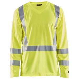 Blåkläder 3383-1011 T-shirt lange mouw High Vis Geel