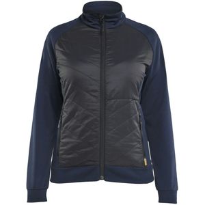 Blåkläder 3419-2526 Dames hybride sweatshirt Donker marineblauw/Zwart
