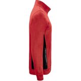 Projob 2129 Sweater Met Ritssluiting Heren Rood maat 4XL