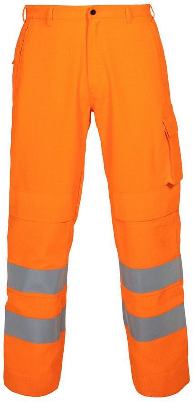 Hydrowear Mainz Multinorm Broek Fluor Oranje maat 68