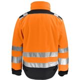 Jobman 1347 Hi-Vis Winter Jacket Star Oranje/Zwart